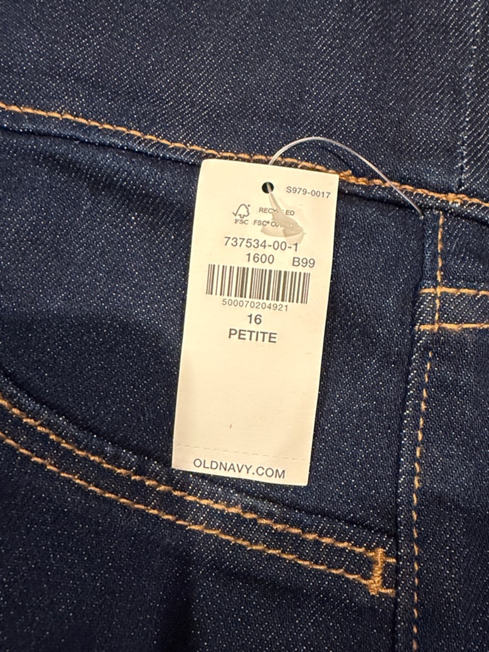 Old Navy Mid-Rise Jeggings - Size 16 Petite - NWT!!  skinny jeans women’s plus - Picture 4 of 4
